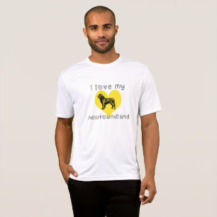 i Liebe mein Neufundland T-Shirt