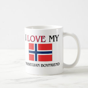 I Liebe mein norwegischer Freund Tasse