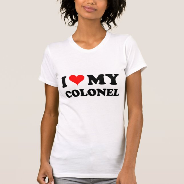 I Liebe mein Oberst T-Shirt (Vorderseite)