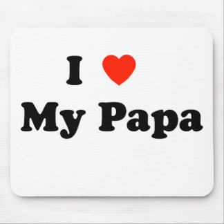 I Liebe mein Papa Mousepad