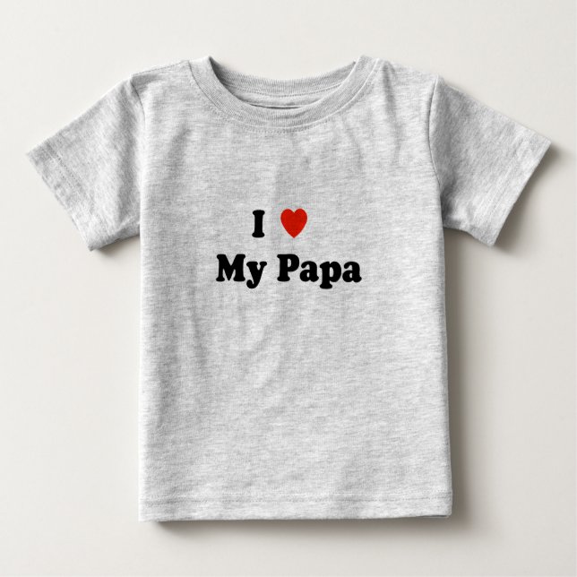 I Liebe mein Papa-T - Shirt (Vorderseite)