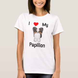 I Liebe mein Papillon (Bild) T-Shirt