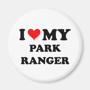 I Liebe mein Park-Förster Magnet