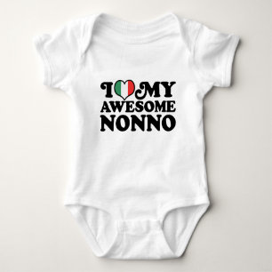 I Liebe Mein Phantastischer Nonno Baby Strampler