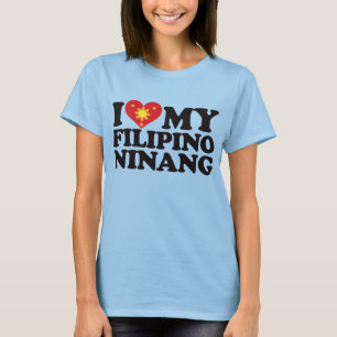 I Liebe mein philippinischer Ninang T-Shirt