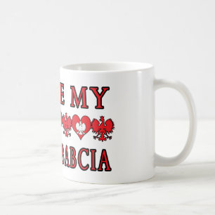 I Liebe Mein Polnisch Babcia Tasse