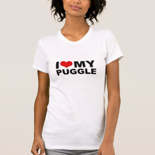 I Liebe MEIN Puggle Shirt