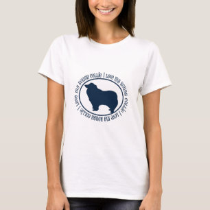 I Liebe mein rauer Collie T-Shirt