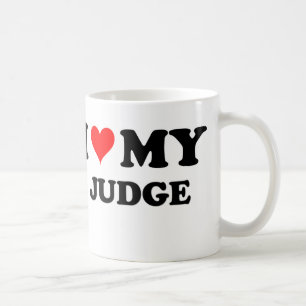 I Liebe mein Richter Tasse