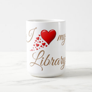 I Liebe Mein Rundaufkleber Kaffeetasse
