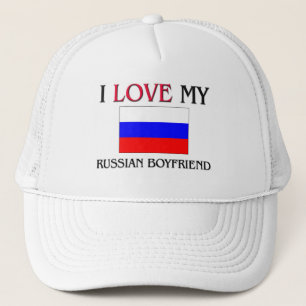 I Liebe mein russischer Freund Truckerkappe