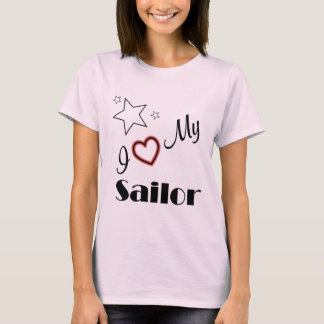 I Liebe mein Seemann T-Shirt