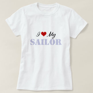 I Liebe mein Seemann T-Shirt