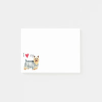 I Liebe mein seidiger Terrier