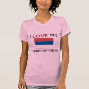 I Liebe mein Serbian-Freund T-Shirt