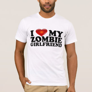 I Liebe mein Shirt des Zombie-GF