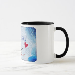 I Liebe mein Sohn mit meiner ganzer Tasse