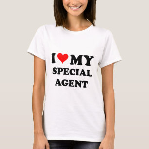 I Liebe mein spezieller Agent T-Shirt