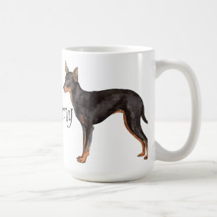 I Liebe mein Spielzeug-Manchester-Terrier Tasse
