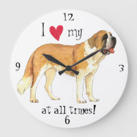I Liebe mein St. Bernard