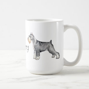 I Liebe mein StandardSchnauzer Tasse