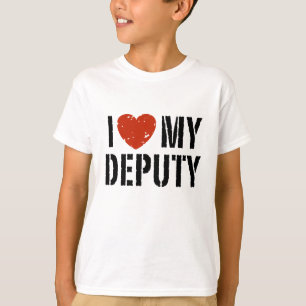 I Liebe Mein Stellvertreter T-Shirt