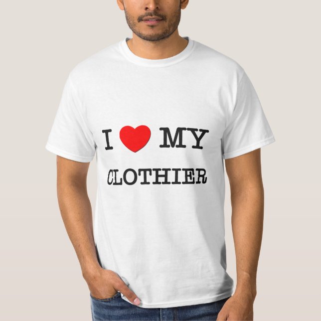 I Liebe mein TEXTILHÄNDLER T-Shirt (Vorderseite)