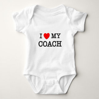 I Liebe mein TRAINER Baby Strampler