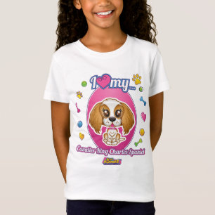 I Liebe mein unbekümmertes Königcharles T-Shirt