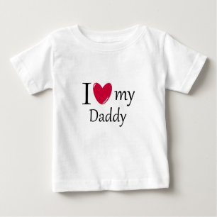 I Liebe mein Vati-Baby-T-Shirt Baby T-shirt