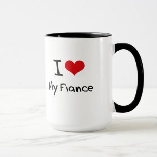 I Liebe mein Verlobte Tasse