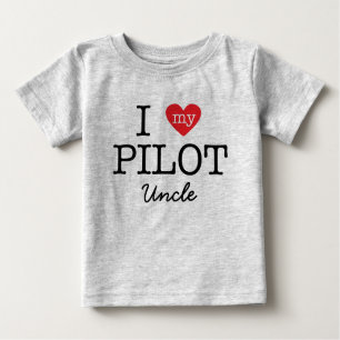 I Liebe mein Versuchsonkel Baby T-shirt