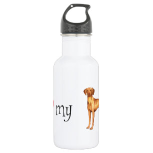 I Liebe mein Vizsla Trinkflasche