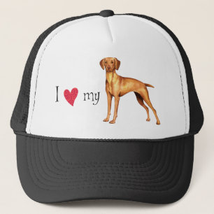 I Liebe mein Vizsla Truckerkappe
