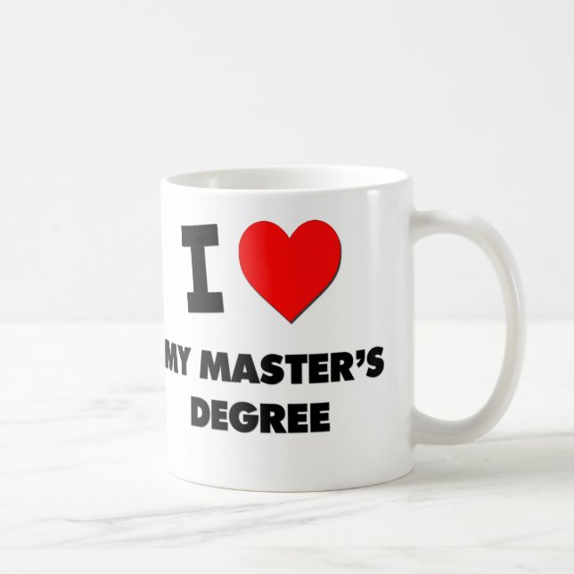 I Liebe mein Vorlagengrad Tasse (Rechts)