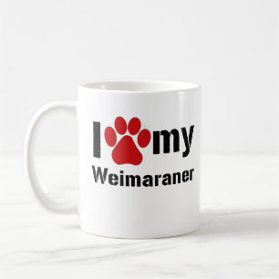 I Liebe mein Weimaraner Tasse