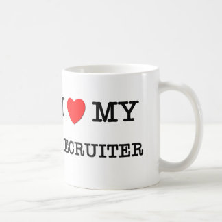 I Liebe mein WERBEOFFIZIER Tasse