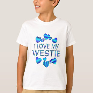 I Liebe mein Westie T-Shirt