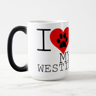 I LIEBE MEIN WESTIE VERWANDLUNGSTASSE