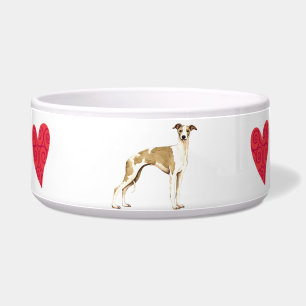 I Liebe mein Whippet Napf