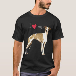I Liebe mein Whippet T-Shirt