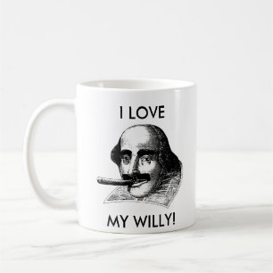 I LIEBE MEIN WILLY! KAFFEETASSE
