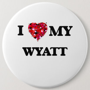 I Liebe MEIN Wyatt Button