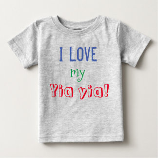 i Liebe mein Yiayia Baby T-shirt