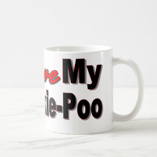 I Liebe mein Yorkie-Poo Kaffeetasse
