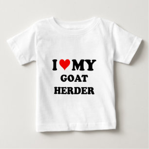 I Liebe mein ZiegeHerder Baby T-shirt