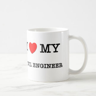 I Liebe mein ZIVILER INGENIEUR Kaffeetasse