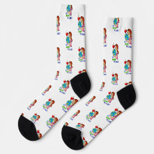I Liebe Mein Zuhause Planet Rette Welt-Muttererdta Socken