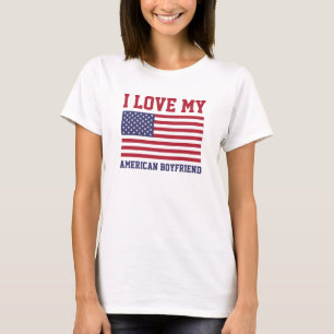 I Liebe meine amerikanischen Freund-T - Shirts