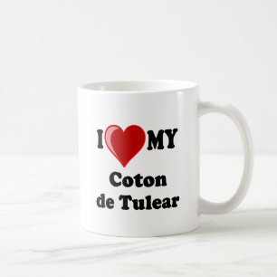 I Liebe meine Baumwolle De Tulear Dog Tasse